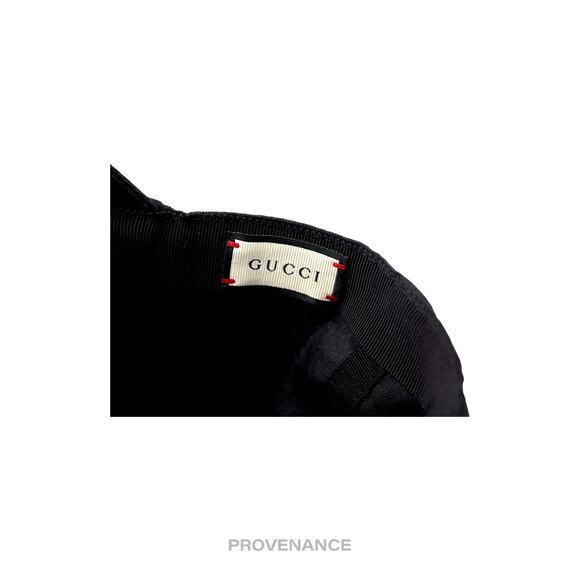 Gucci Black Hat with Logo Patch - Picture 6 of 11